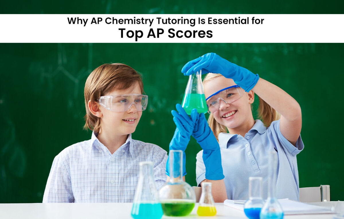 Students performing a chemistry experiment in a classroom